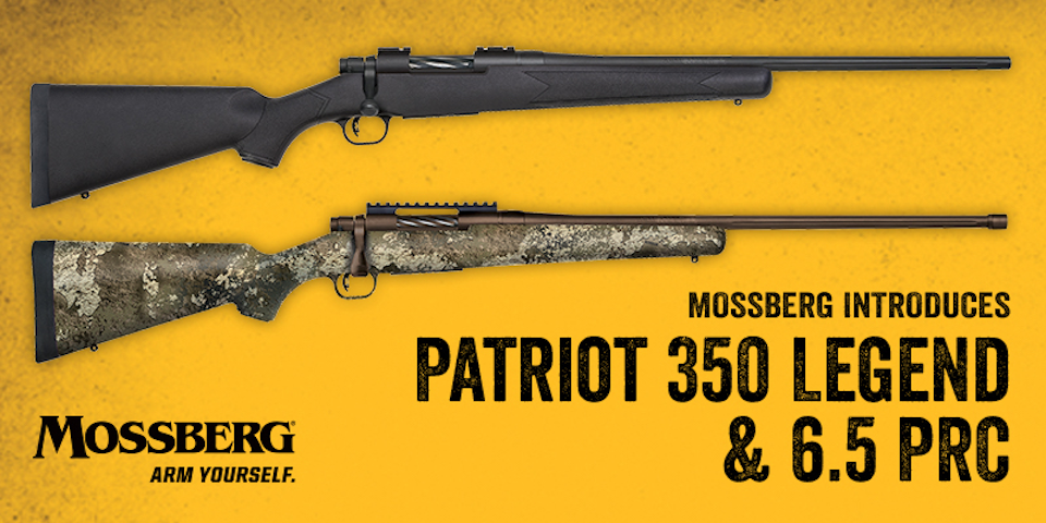 Mossberg Adds 350 Legend And 6.5 PRC Rifles